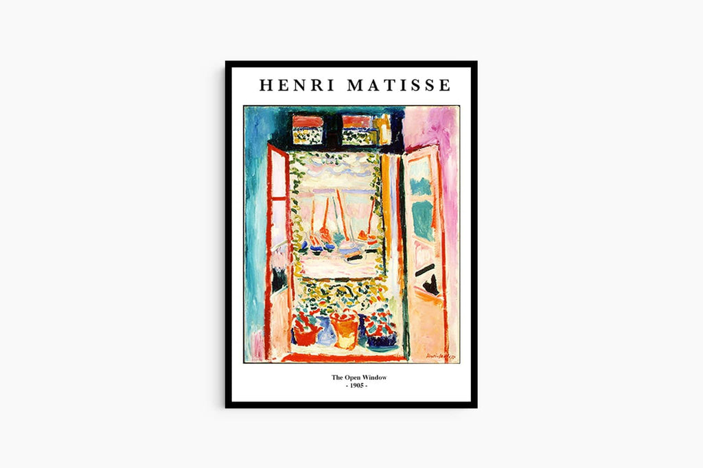 "Henri Matisse - The Open Window Poster"