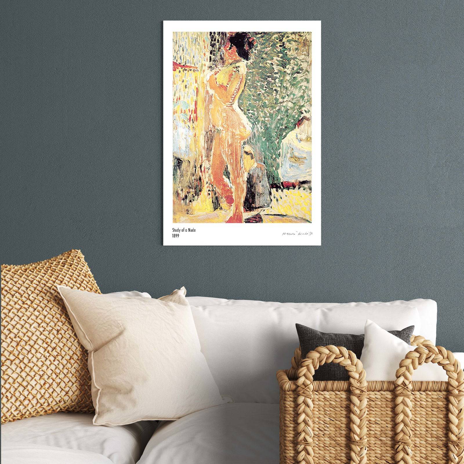 "Henri Matisse - Study of a Nude Poster"