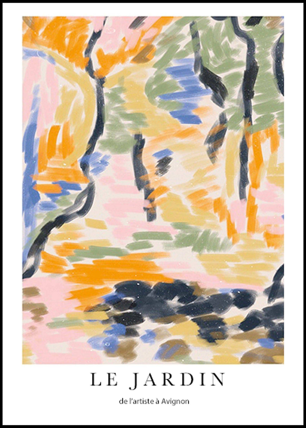 "Henri Matisse - Le Jardin de l'Artiste Poster"