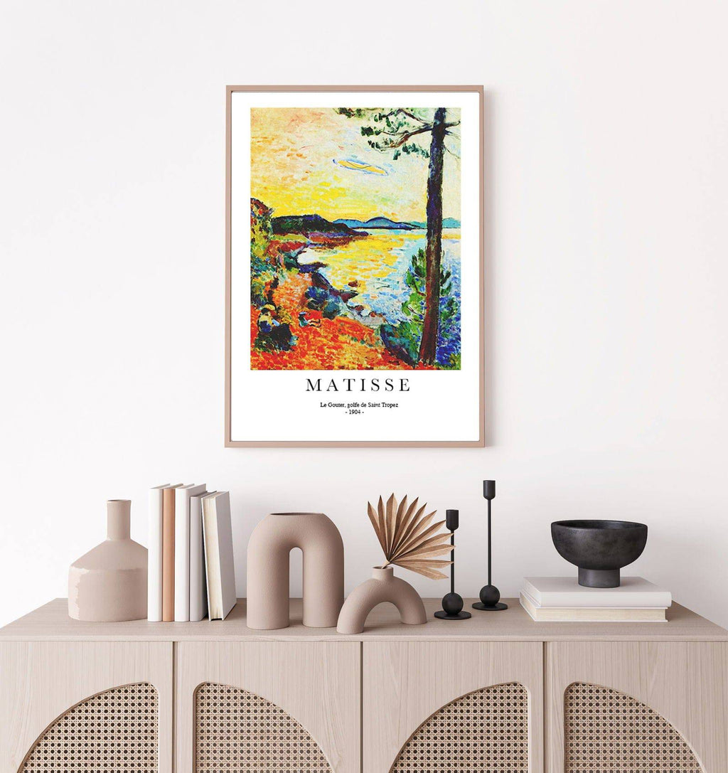"Henri Matisse - Le Gouter 'Golfe de Saint Tropez' Poster"