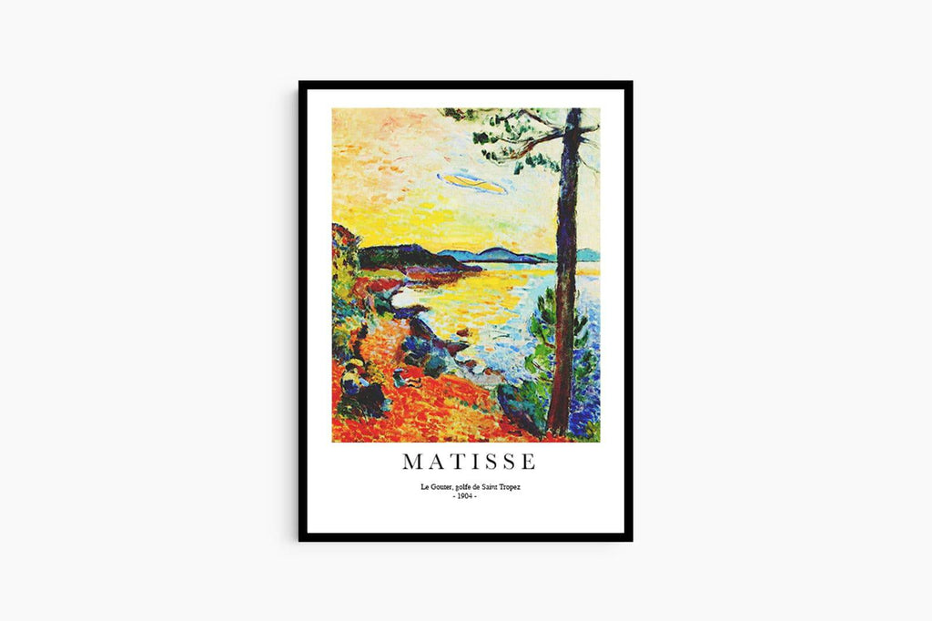 "Henri Matisse - Le Gouter 'Golfe de Saint Tropez' Poster"
