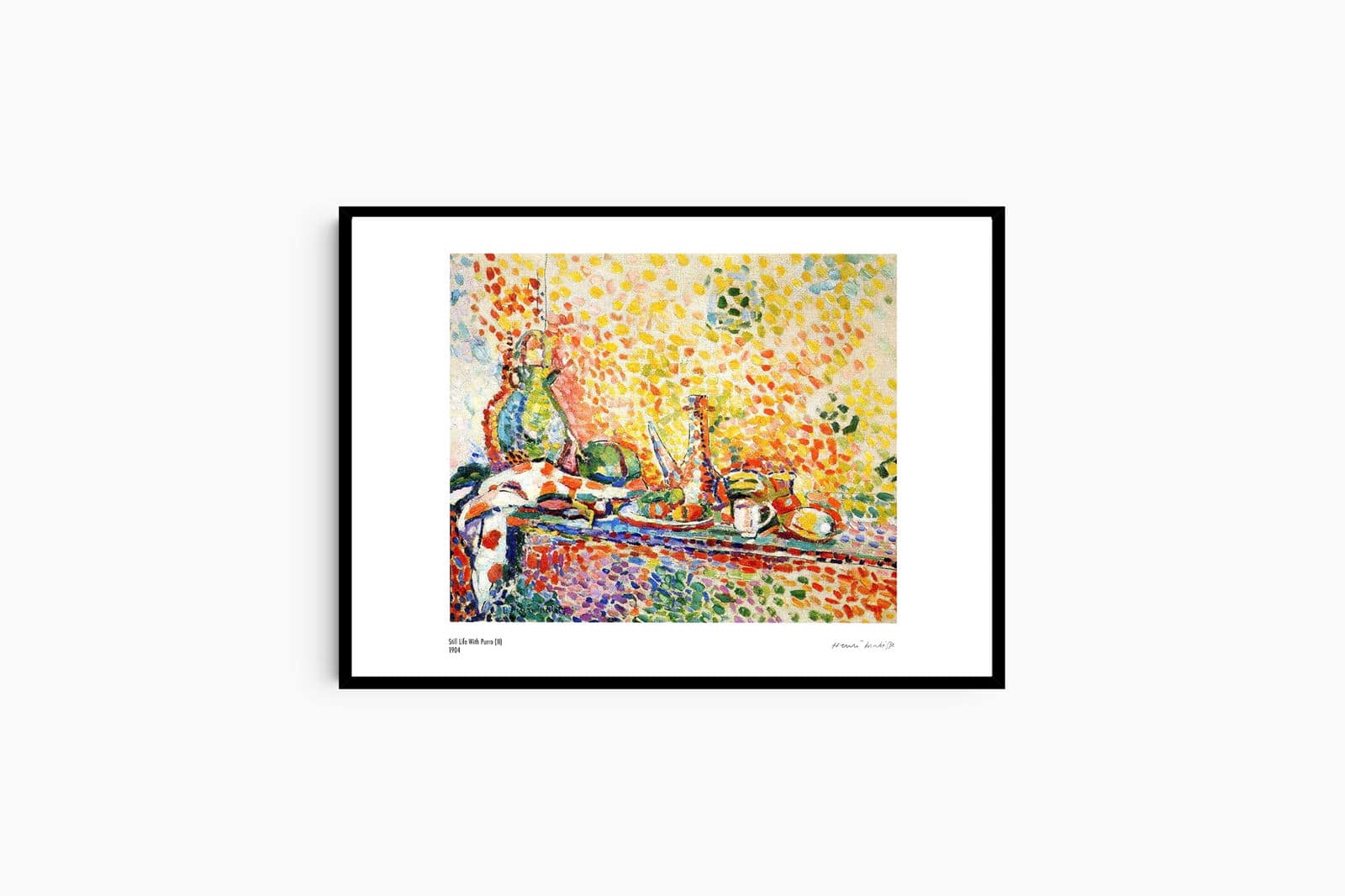 "Henri Matisse - Still Life with Purro II Poster"