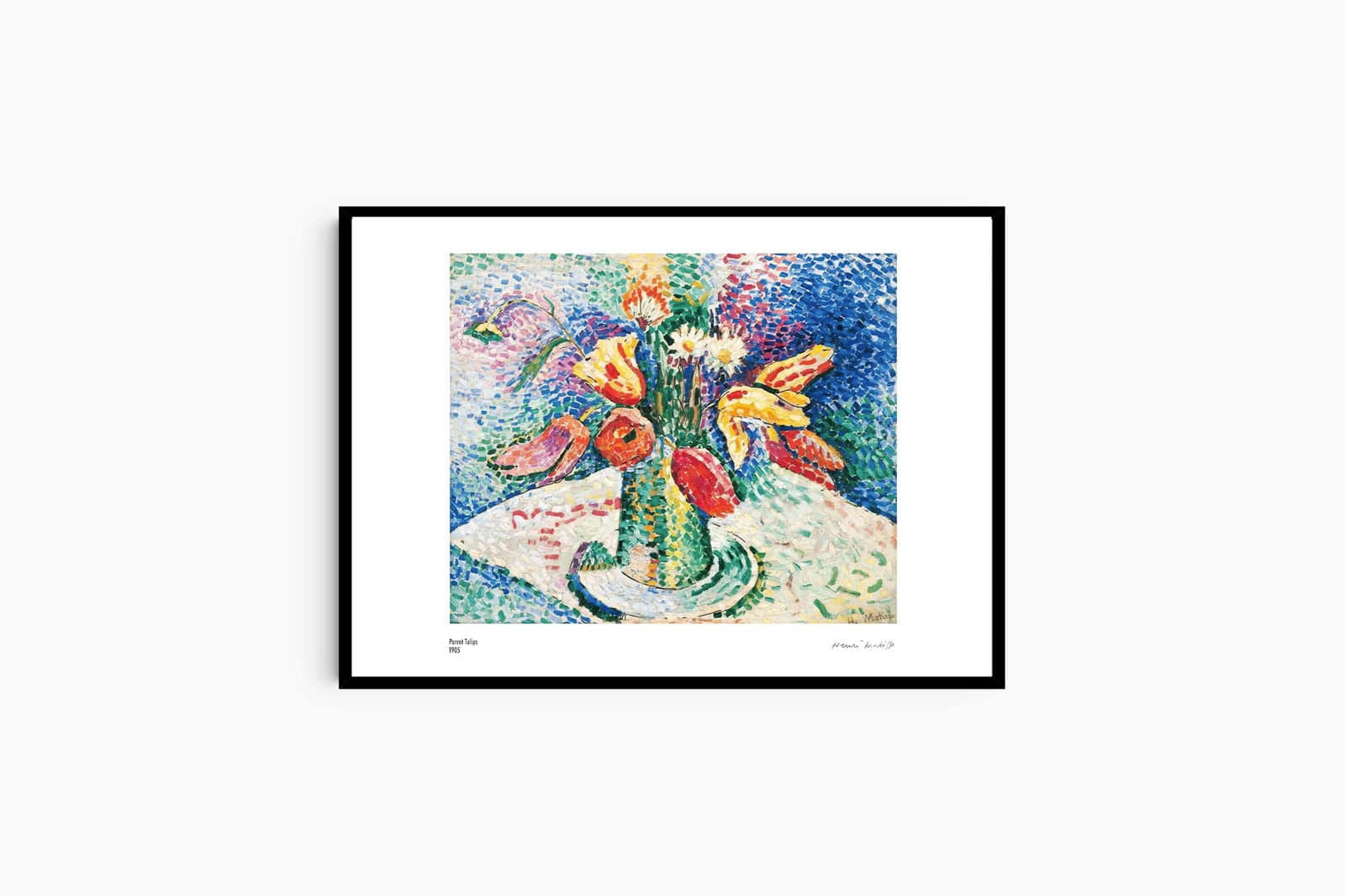 "Henri Matisse - Parrot Tulips II Poster"