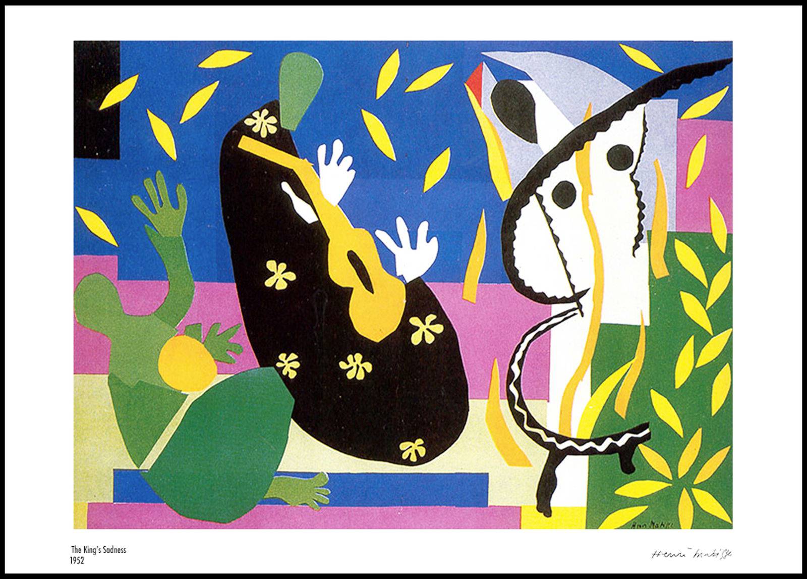 "Henri Matisse - The King's Sadness Poster"