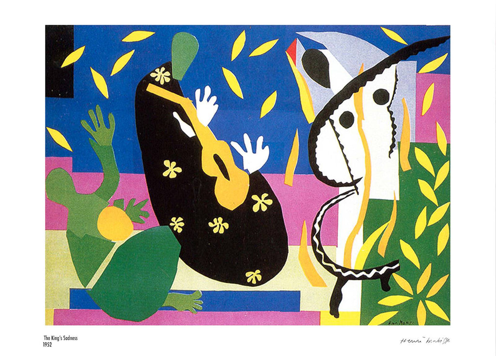 "Henri Matisse - The King's Sadness Poster"