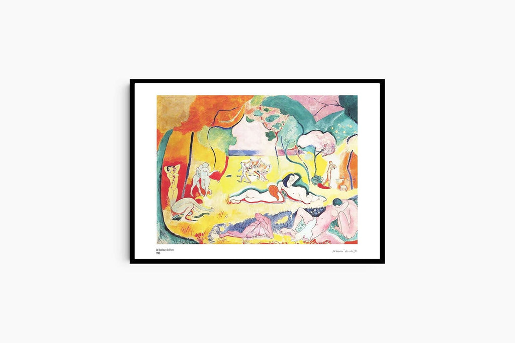 "Henri Matisse - Le Bonheur de Vivre Poster"