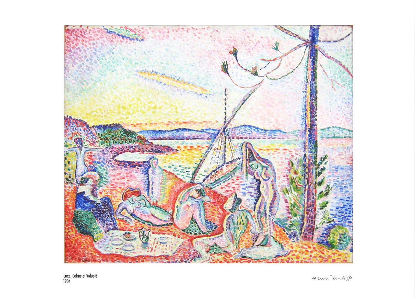 "Henri Matisse - Luxe, Calme et Volupté Poster"