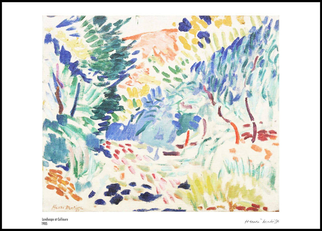 "Henri Matisse - Landscape at Collioure Poster"