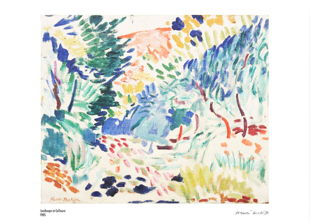 "Henri Matisse - Landscape at Collioure Poster"
