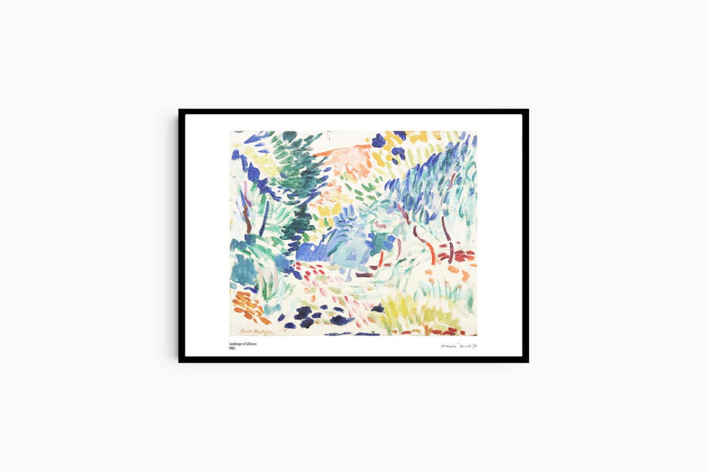 "Henri Matisse - Landscape at Collioure Poster"