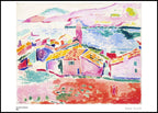 "Henri Matisse - Les Toits de Collioure Poster"
