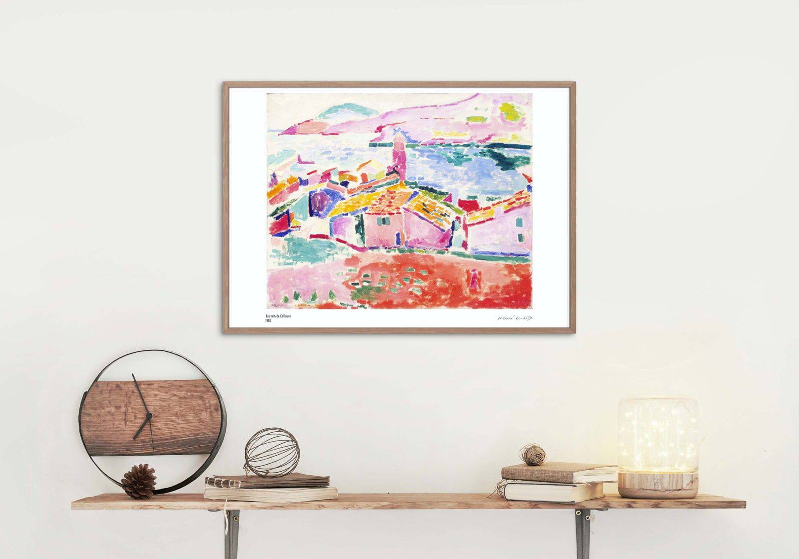 "Henri Matisse - Les Toits de Collioure Poster"