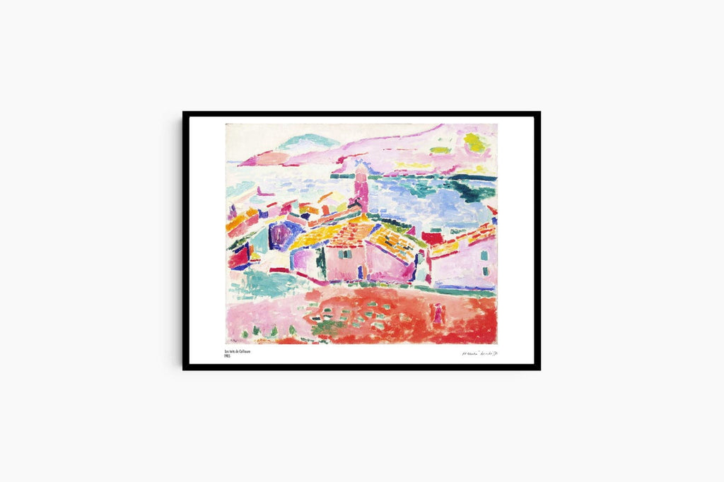 "Henri Matisse - Les Toits de Collioure Poster"