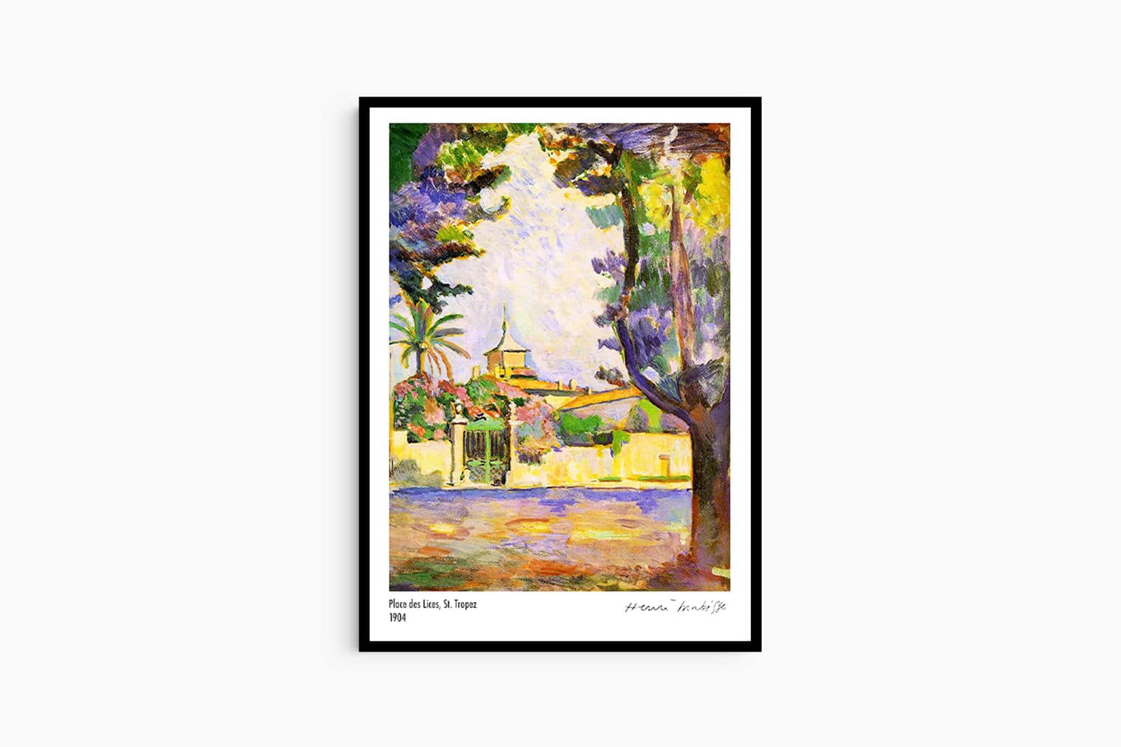 "Henri Matisse - Place des Lices, St. Tropez Poster"