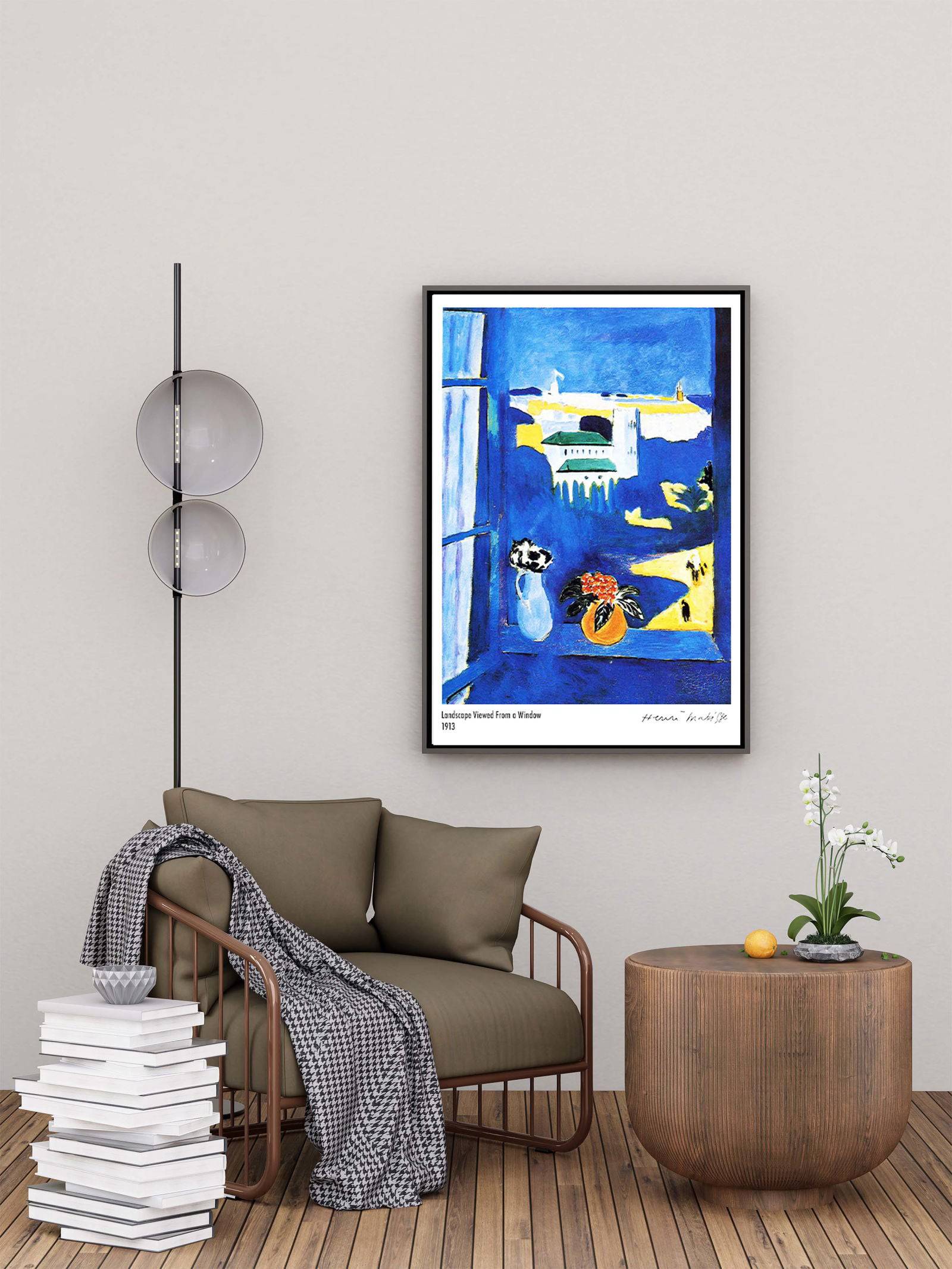 "Henri Matisse - Landscape Viewed from a Window Poster"