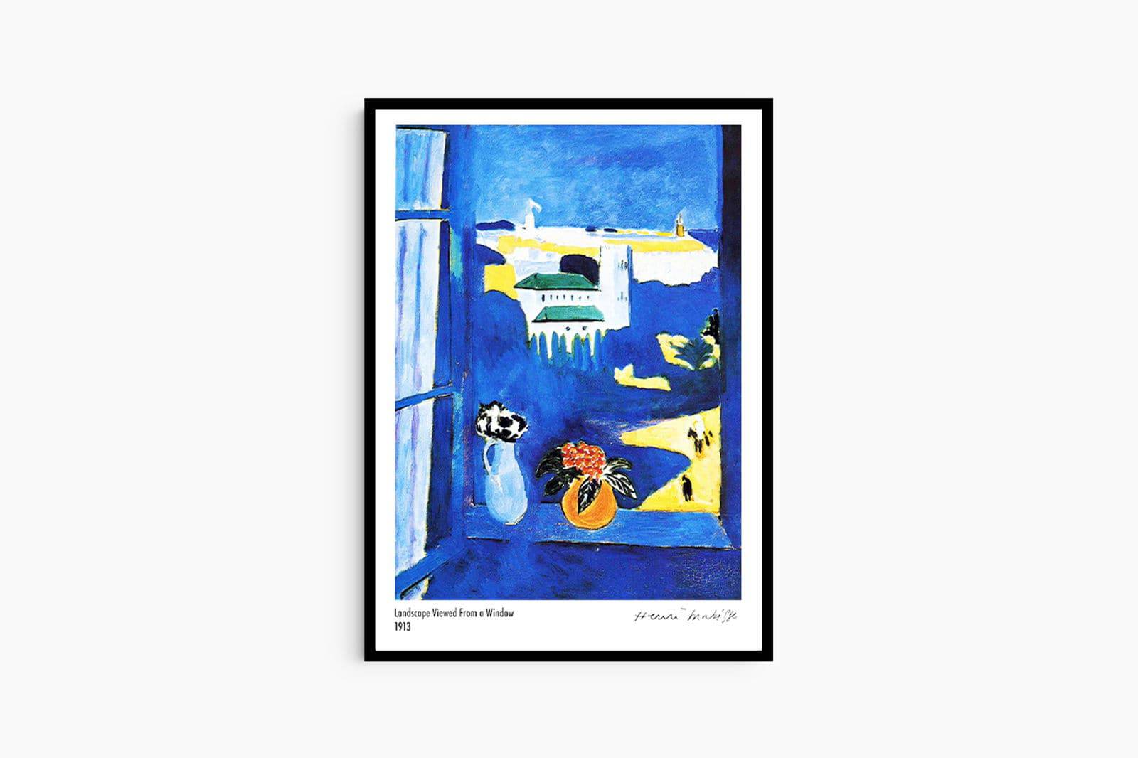 "Henri Matisse - Landscape Viewed from a Window Poster"
