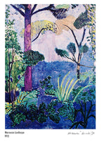 "Henri Matisse - Moroccan Landscape Poster"