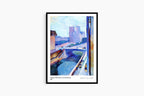 "Henri Matisse - A Glimpse of Notre-Dame in the late Afternoon Poster"