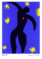 Set of 2 Henri Matisse Wall Art Prints – Icarus (1944) & Blue Nude II Modern Gallery Set
