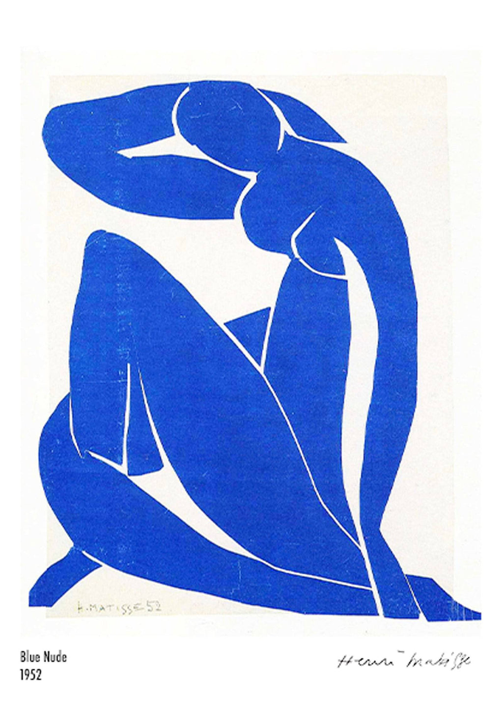 "Henri Matisse - Blue Nude Poster"