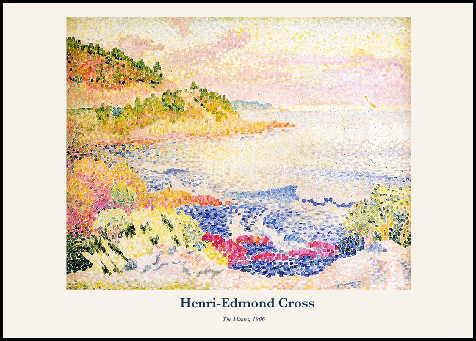 "Henri-Edmond Cross - The Maures Poster"