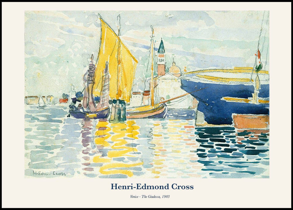 "Henri-Edmond Cross - Venice - The Giudecca Poster"