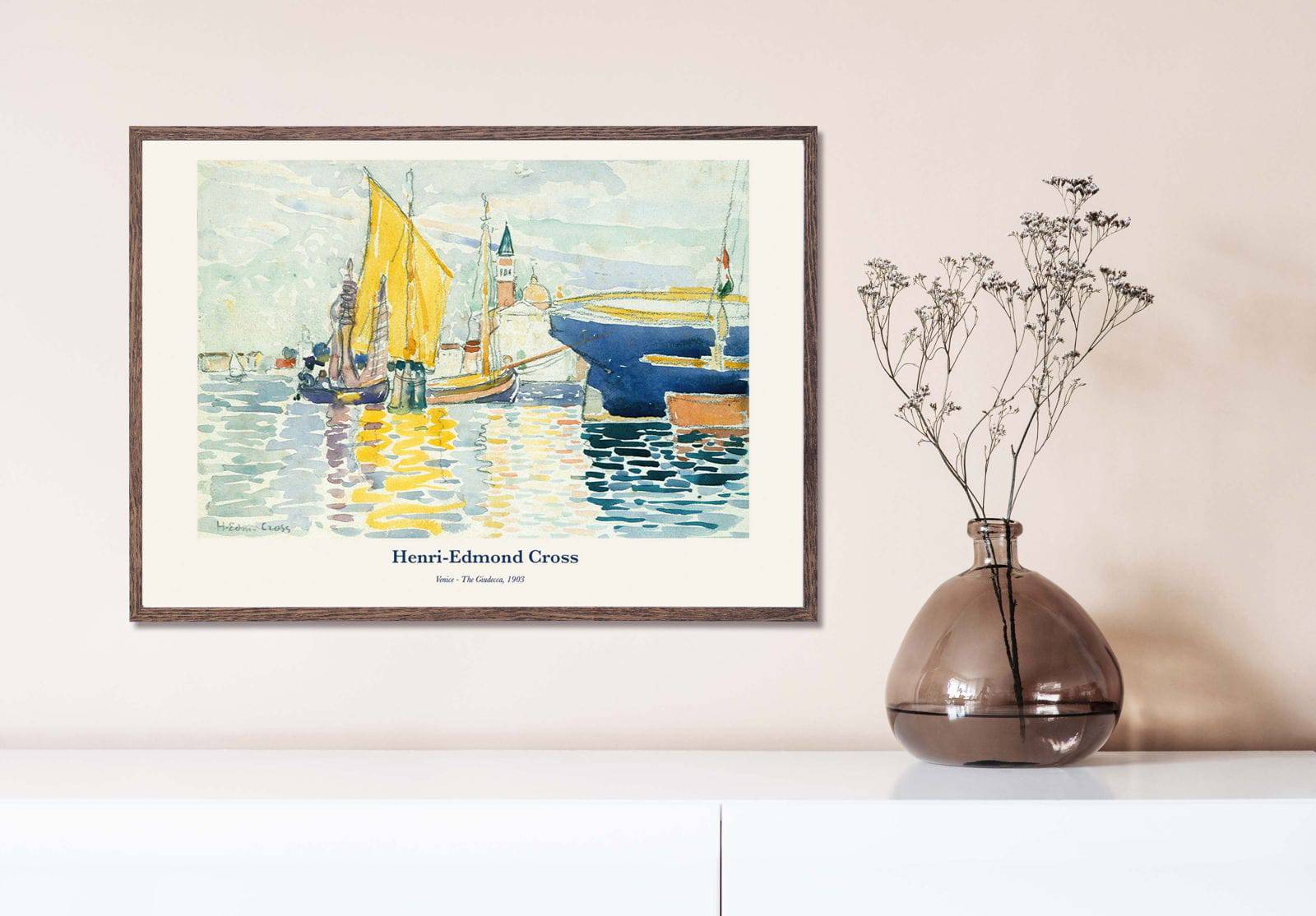 "Henri-Edmond Cross - Venice - The Giudecca Poster"