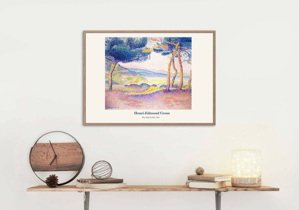 "Henri-Edmond Cross - Pines Along The Shore Poster"