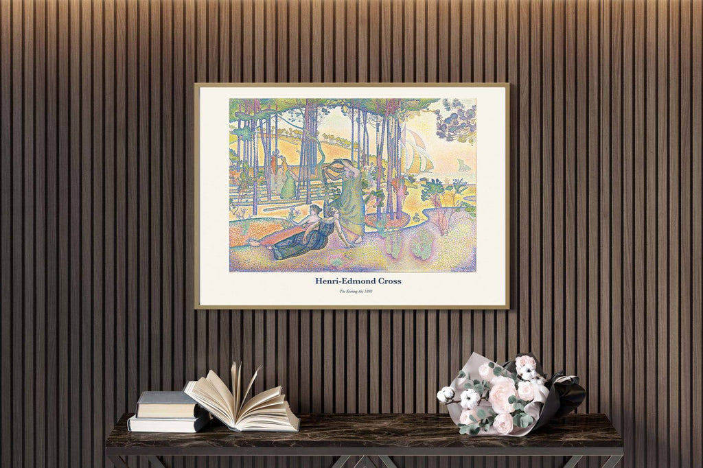 "Henri-Edmond Cross - The Evening Air Poster"