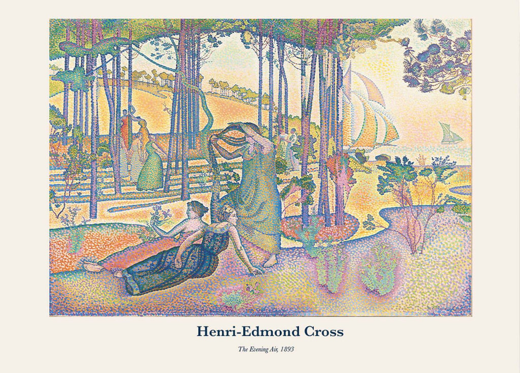 "Henri-Edmond Cross - The Evening Air Poster"