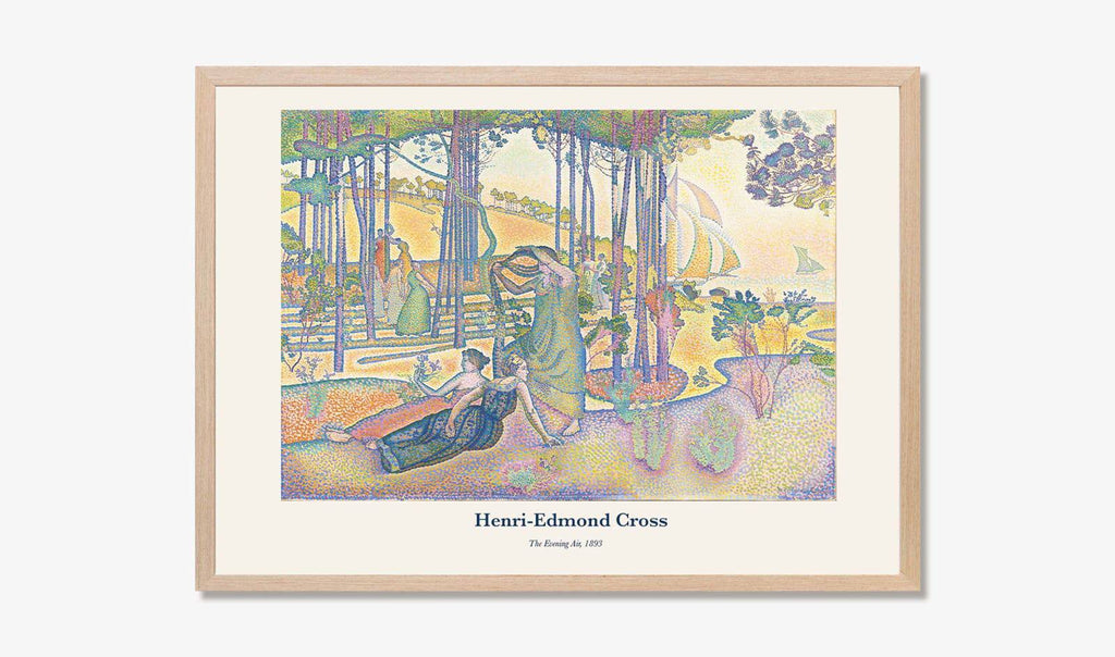 "Henri-Edmond Cross - The Evening Air Poster"
