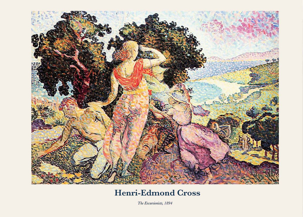 "Henri-Edmond Cross - The Excursionists Poster"
