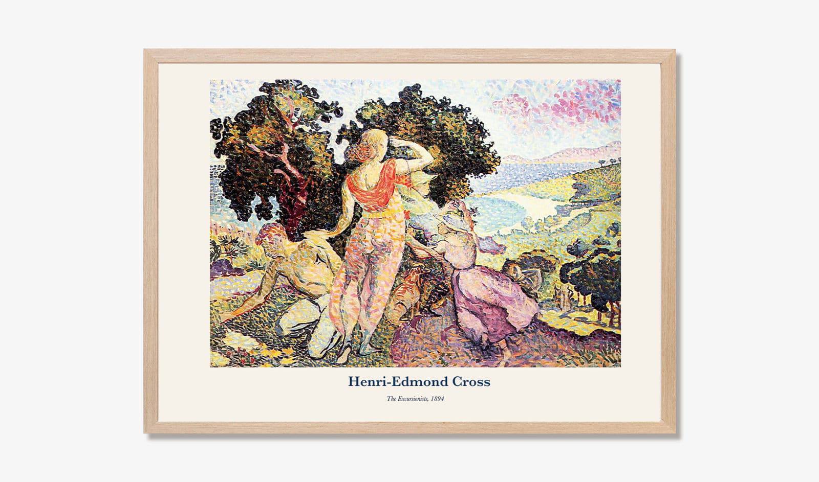 "Henri-Edmond Cross - The Excursionists Poster"