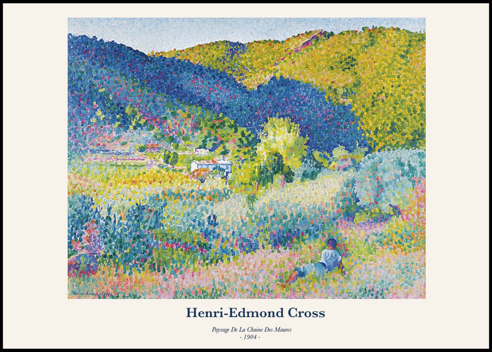 "Henri-Edmond Cross - Paysage De la Chaîne des Maures Poster"