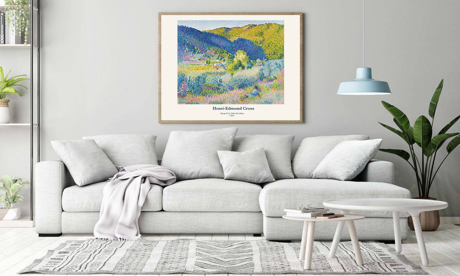 "Henri-Edmond Cross - Paysage De la Chaîne des Maures Poster"