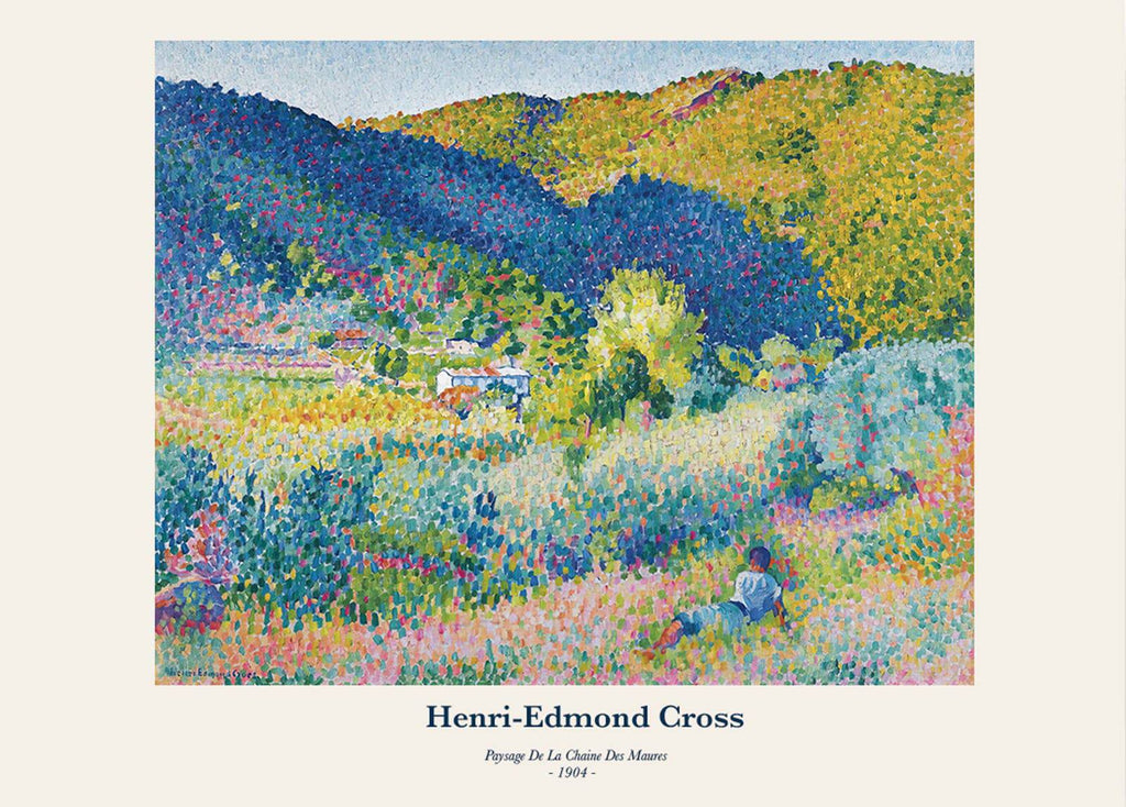 "Henri-Edmond Cross - Paysage De la Chaîne des Maures Poster"