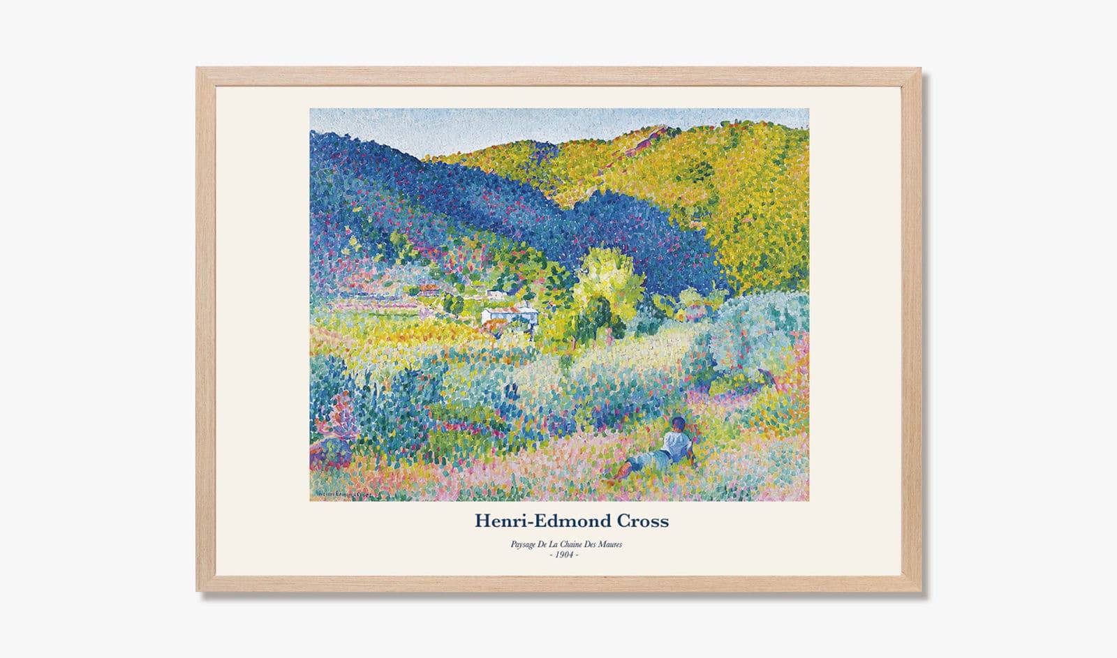 "Henri-Edmond Cross - Paysage De la Chaîne des Maures Poster"