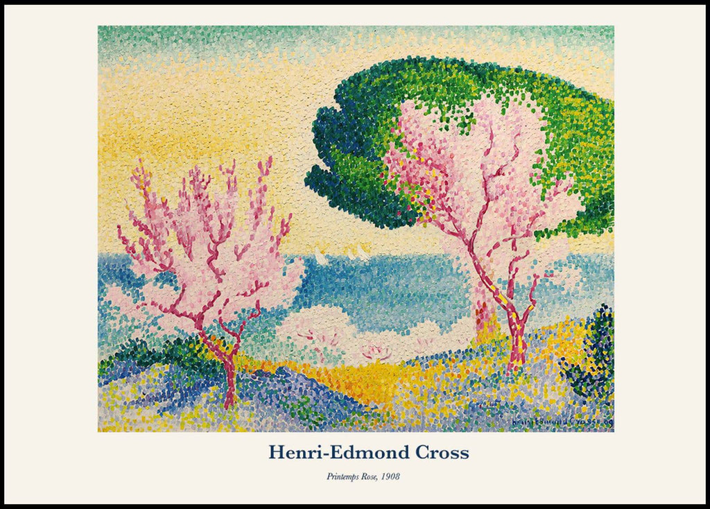 "Henri-Edmond Cross - Printemps Rose Poster"