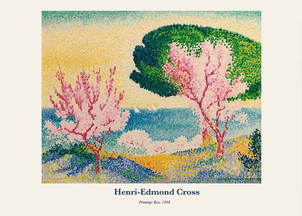 "Henri-Edmond Cross - Printemps Rose Poster"