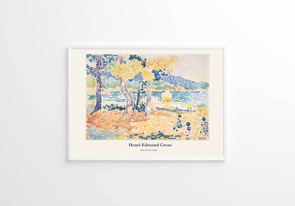 "Henri-Edmond Cross - Pines On The Coastline Poster"