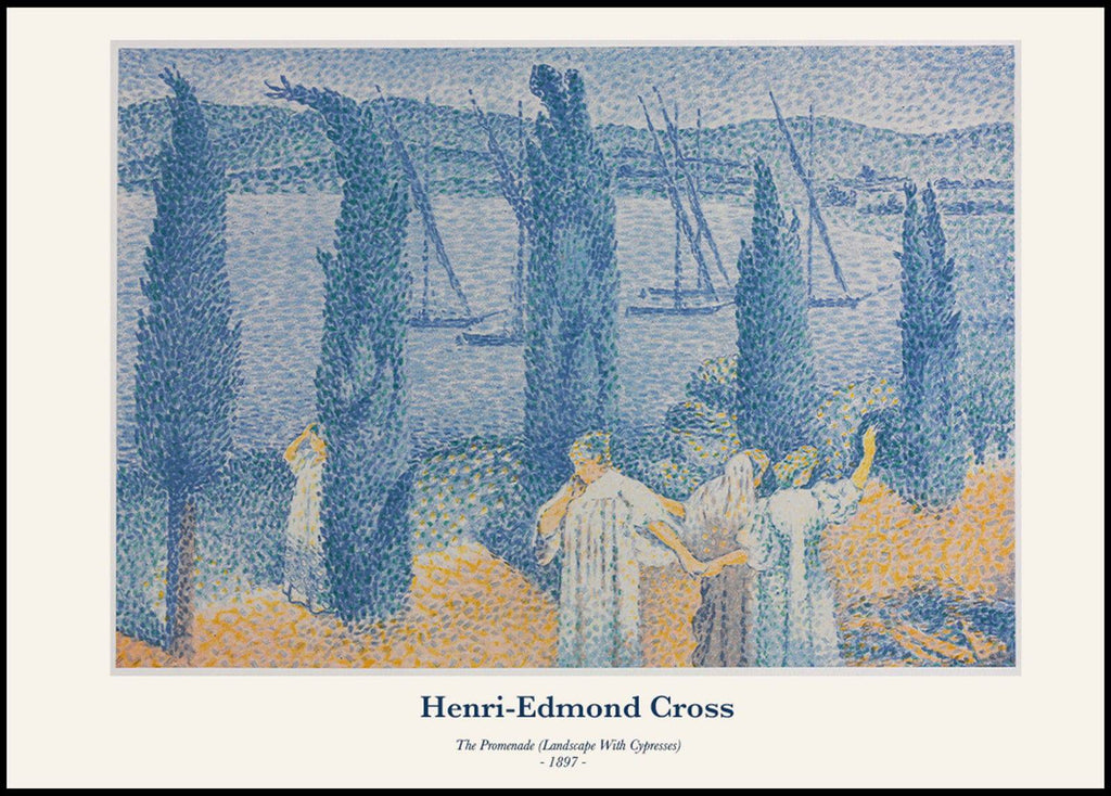 "Henri-Edmond Cross - The Promenade Poster"