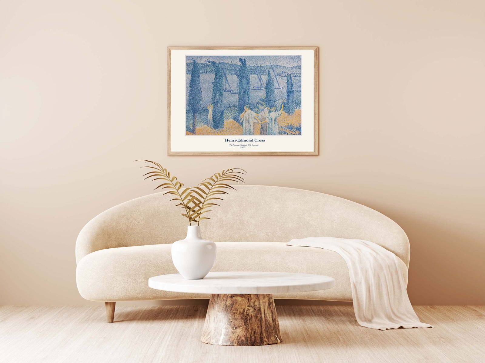 "Henri-Edmond Cross - The Promenade Poster"