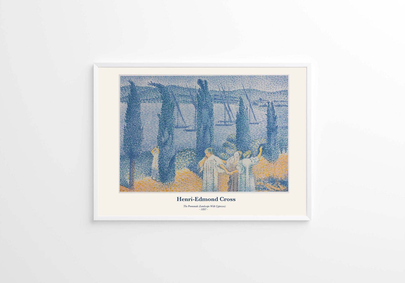 "Henri-Edmond Cross - The Promenade Poster"