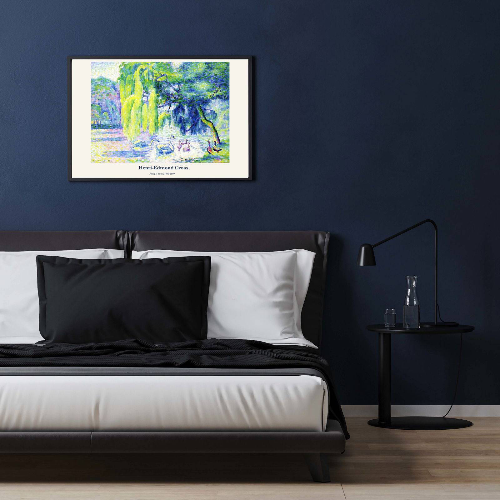 "Henri-Edmond Cross - Family of Swans Poster"