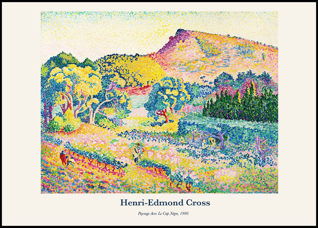 "Henri-Edmond Cross - Paysage Avec Le Cap Nègre Poster"