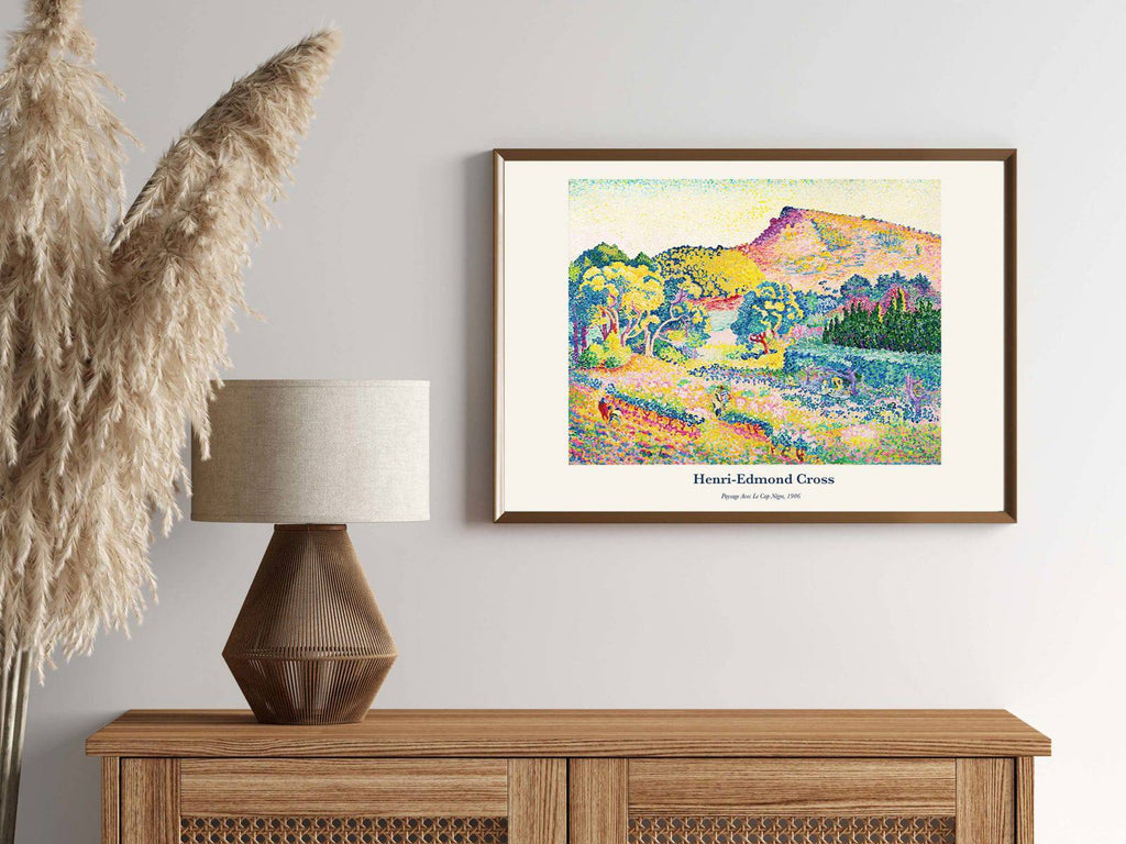 "Henri-Edmond Cross - Paysage Avec Le Cap Nègre Poster"