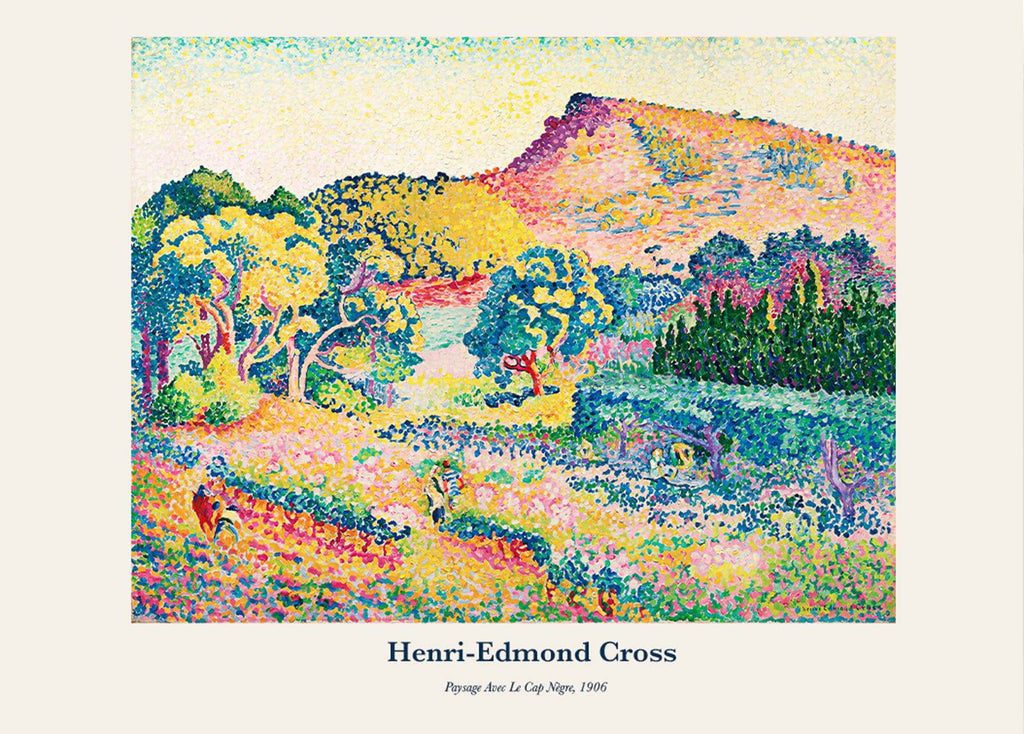 "Henri-Edmond Cross - Paysage Avec Le Cap Nègre Poster"