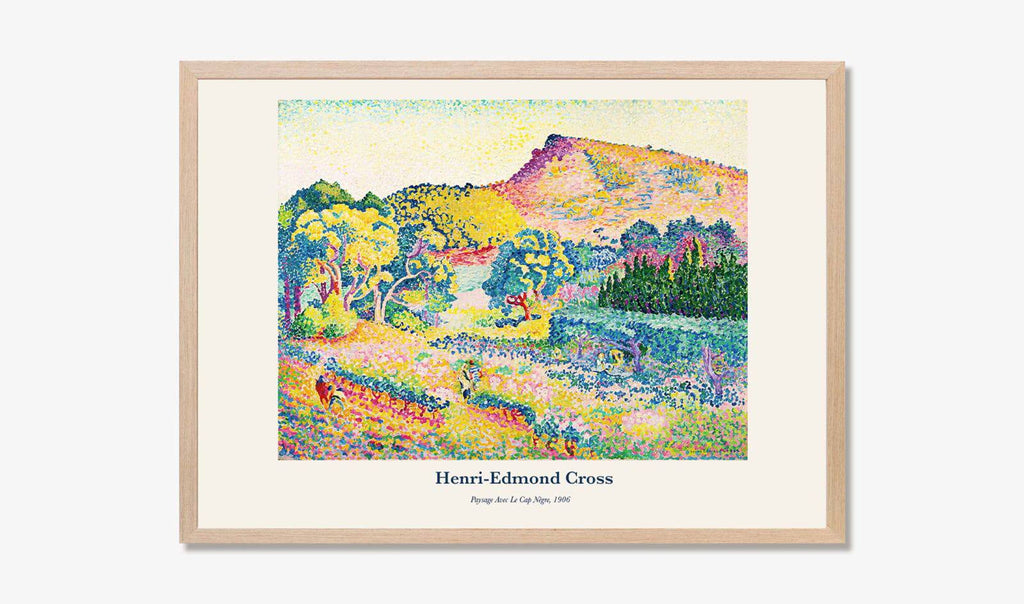 "Henri-Edmond Cross - Paysage Avec Le Cap Nègre Poster"