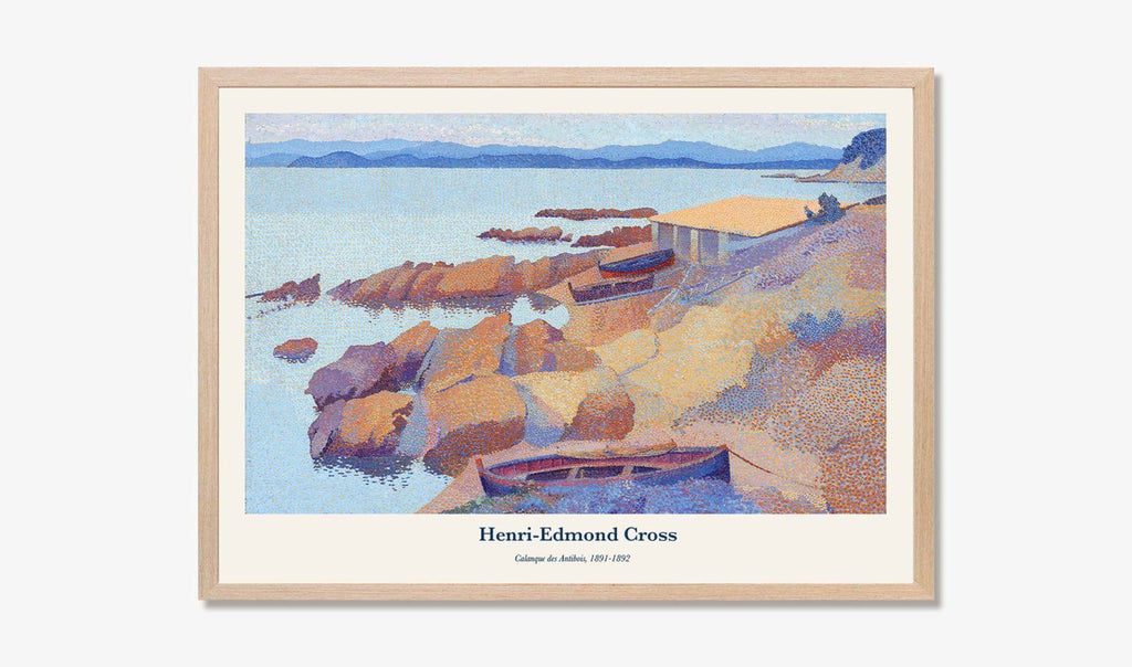 "Henri-Edmond Cross - Calanque des Antibois Poster"