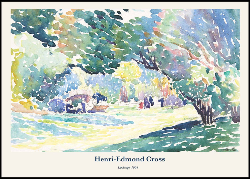 "Henri-Edmond Cross - Landscape Poster"